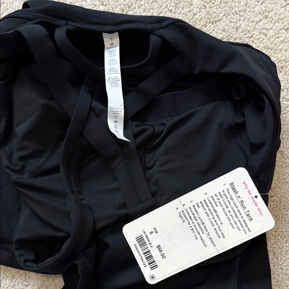 lululemon athletica Black Tank Top - Picture 4 of 4